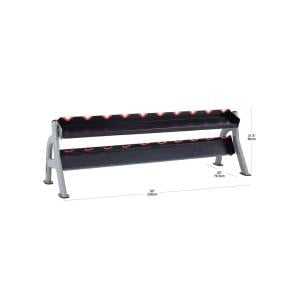 Body Solid NMDR-2 Neo Two Tier Dumbbell Rack