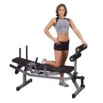 Body Solid Horizontal Ab Crunch Machine