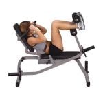 Body Solid Horizontal Ab Crunch Machine