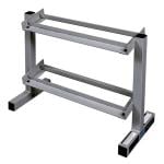 Body Solid Powerline 2 Tier 6 Pair Dumbbell Rack