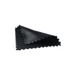 Murano Rubber Interlocking Mat Black 100Cmx100Cmx16Mm