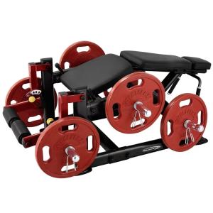 Steelflex Plate Loaded Leg Curl Machine