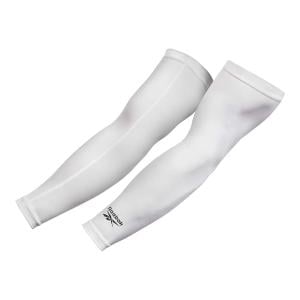 Reebok Fitness Arm Sleeves, White, S