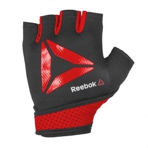 Reebok Fitness Training Gloves, Red, L