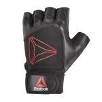 Reebok Fitness Lifting Gloves, Black/Red, XL