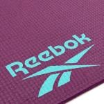 Reebok Fitness Double Sided Yoga Mat 4mm, Hello Hi, 4mm