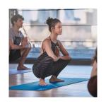 Reebok Fitness Double Sided 6mm Yoga Mat, Grey, 6mm