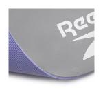 Reebok Fitness Double Sided 6mm Yoga Mat, Grey, 6mm