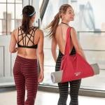 Reebok Fitness Mat Carry Sling, Pink Mesh 