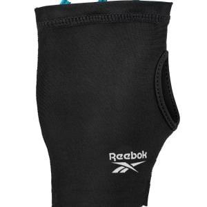 Reebok Fitness Yoga Grip Gloves - Black / English Emerald, S/M 