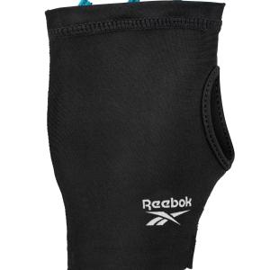 Reebok Fitness Yoga Grip Gloves - Black / English Emerald, L/XL 