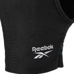 Reebok Fitness Yoga Grip Gloves - Black / English Emerald, L/XL 