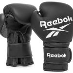 Reebok Fitness Retail Boxing Gloves, Black, 10 Oz