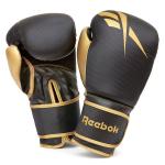 Reebok Fitness Retail Boxing Gloves, Gold/Black, 10 Oz