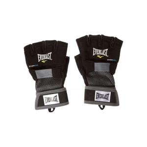 Everlast Evergel Hand Wraps Gloves, Black, XL