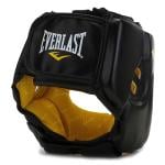 Everlast Elite Headgear, Black, Black, M/L