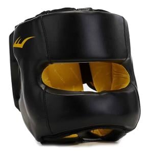 Everlast Elite Headgear, Black, Black, M/L