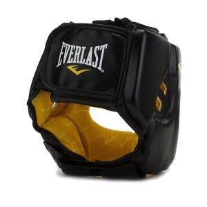 Everlast Elite Headgear, Black, Black, L/XL