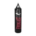 Everlast Polycanvas Heavy Bag, Black/Red, 100 LB