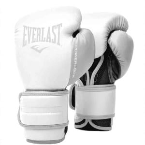 Everlast Powerlock 2 Training Gloves, White, 12 Oz