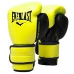 Everlast Powerlock 2 Training Gloves, Neo Yellow, 12 Oz