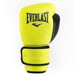 Everlast Powerlock 2 Training Gloves, Neo Yellow, 14 Oz