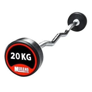 Murano TPU Fixed Barbell, Curl, 20 Kg