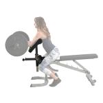 Body Solid Preacher Curl Station Attachment