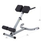 Body Solid Powerline 45 Degree Hyperextension