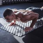 Adidas Textured Training Mat - Dark Grey Camo