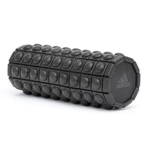 Adidas Textured Foam Roller, 33cm/13 In, Black 