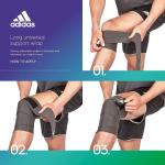 Adidas Universal Support Wrap, Long, Solar Red 