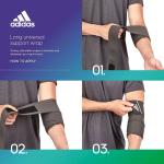 Adidas Universal Support Wrap, Long, Solar Red 