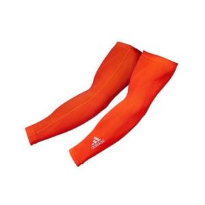 Adidas Compression Arm Sleeves, Red, S/M