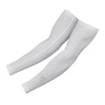 Adidas Compression Arm Sleeves, White, S/M