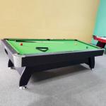 Ferro 9 Feet Wooden Billiard Table, Green