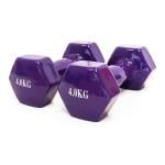 Dawson Sports Vinyl Dumbbell Pair, 4 Kg 