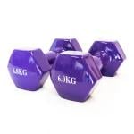 Dawson Sports Vinyl Dumbbell Pair, 6 Kg 