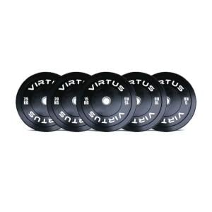 VIRTUS Performance Series Bumper Plates Set, 100 Kg 