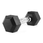Ivanko Ivanko Rubber Hexagonal Dumbbells, 2.5 to 25 Kg Pair