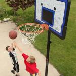 Life Time Adjustable Impact Portable Basketball Hoop, 44 Inch