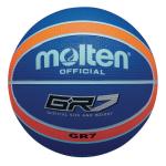 Molten Rubber cover basket Ball/ Size 5/Navy,Orange/12 /BGRNOR