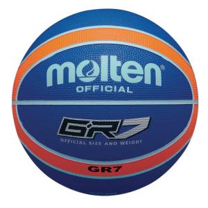 Molten Rubber cover basket Ball/ Size 6/Navy,Orange/12 /BGRNOR