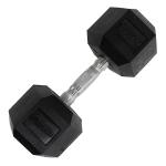 Force USA Rubber Hex Dumbbells Pair, 5 Kg 