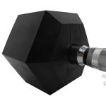 Force USA Rubber Hex Dumbbells Pair, 32.5 Kg 