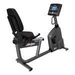 Life Fitness RS1 Recumbent Bike, Go Console