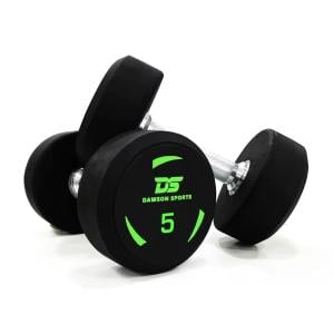 Dawson Sports TPU Coated Dumbbells, 5 Kg 