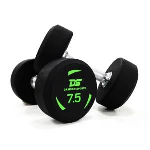 Dawson Sports TPU Coated Dumbbells, 7.5 Kg 