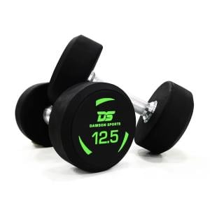 Dawson Sports TPU Coated Dumbbells, 12.5 Kg 