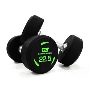 Dawson Sports TPU Coated Dumbbells, 22.5 Kg 